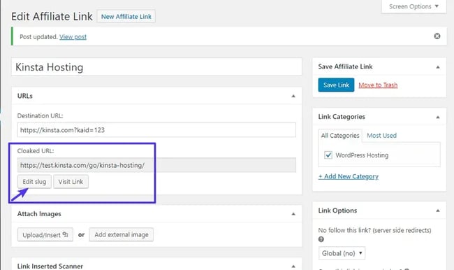 ThirstyAffiliates best WordPress plugin
